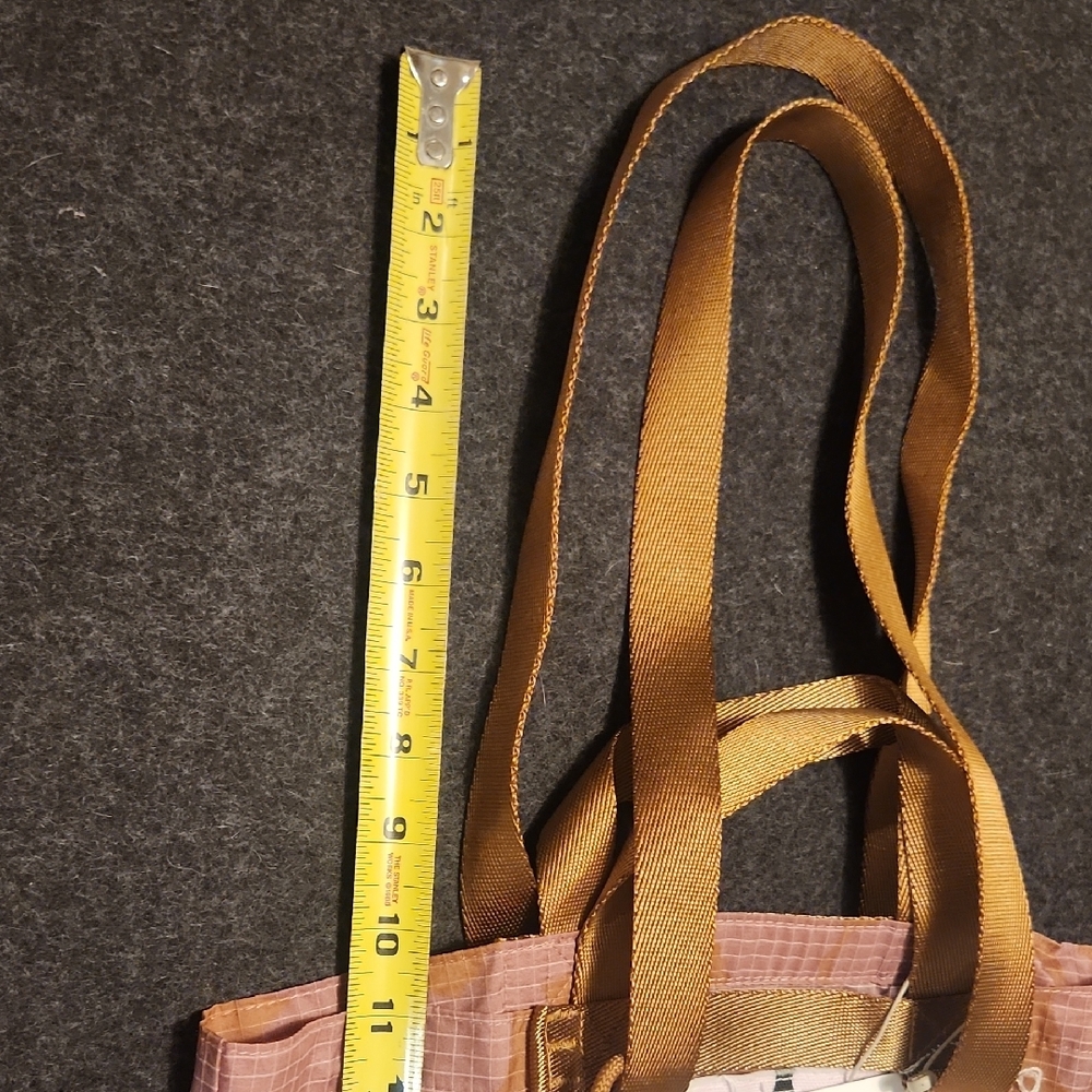 Marimekko Funny Tote Unikko  Pink and Brown - Picture 6 of 6
